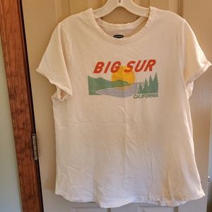 Old Navy Big Sur California tshirt sz Large
